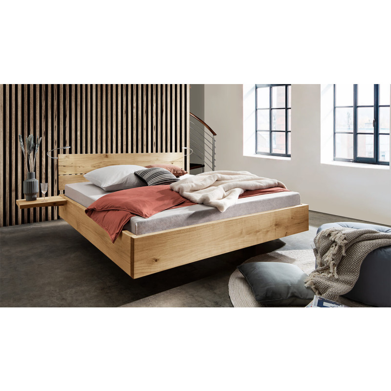 Bett in Wildeiche – Matratzenhöhe kann abweichen